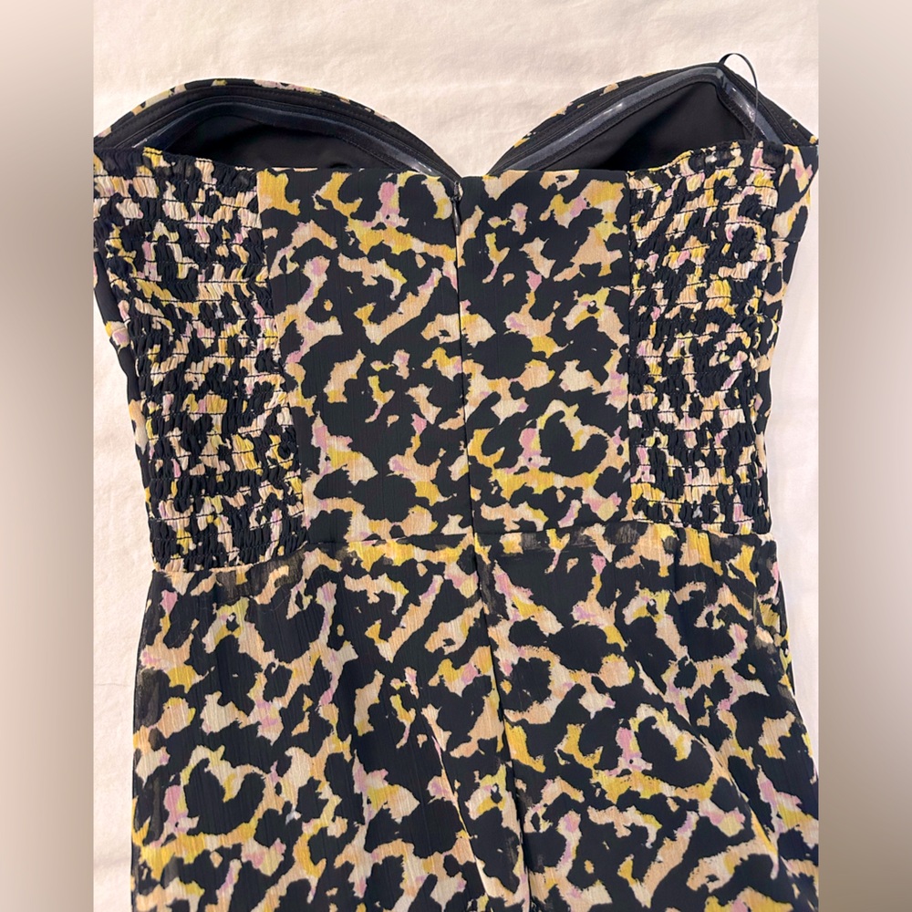 NWT Amanda Uprichard Eden gown leopard print - Picture 15 of 17